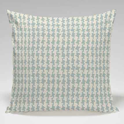 Decorative Pillow in Wiggle (Spa)